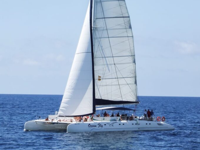 Cambrils: Costa Daurada Sail Catamaran Cruise - Languages Available