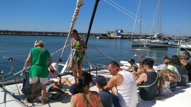 Cambrils/Salou: Coastline Catamaran 2h With Drinks, Pickup - Inclusions in the Package
