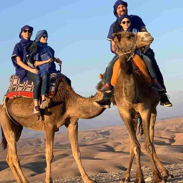 Camel Ride in Agafay Desert at Sunset - Camel Ride Experience