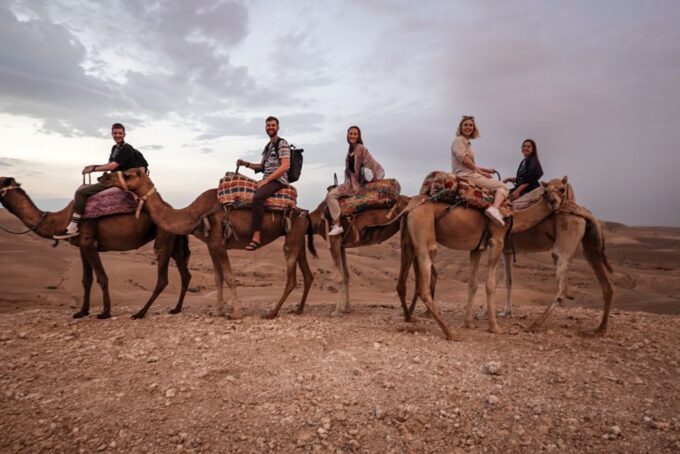 Camel Ride in Agafay Desert at Sunset - Viewpoint and Sunset