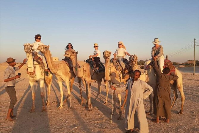 Camel Riding Tour in Luxor West Bank - Nile River and Desert Dunes
