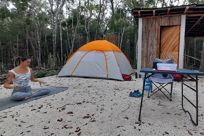 Camping Expirience in the Jungle + 1 Cave & 3 Cenotes - Cave and Cenote Exploration
