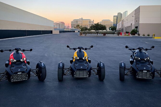 Can Am Ryker Rental in Las Vegas - Meeting and End Point