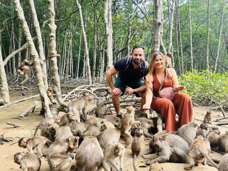 Can Gio Mangrove Forest & Monkey Island In 1 Day - Interacting With Monkeys on Monkey Island