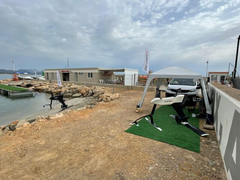 Can Picafort: Baptism/Initiation With the Water Bike Manta5 - Pricing and Duration
