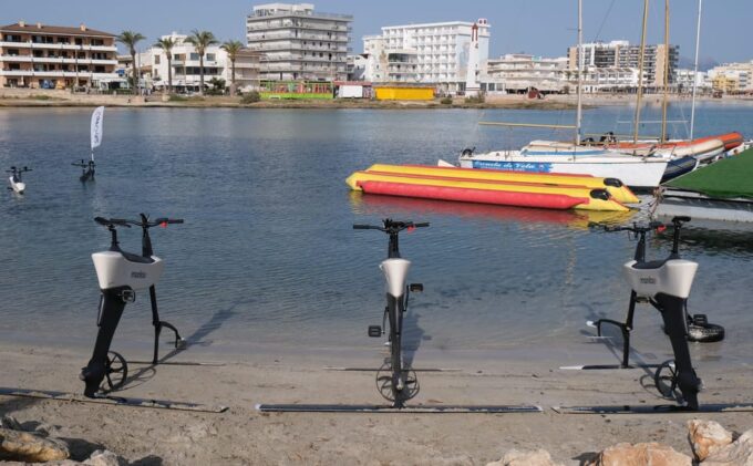 Can Picafort: Baptism/Initiation With the Water Bike Manta5 - Participation Restrictions