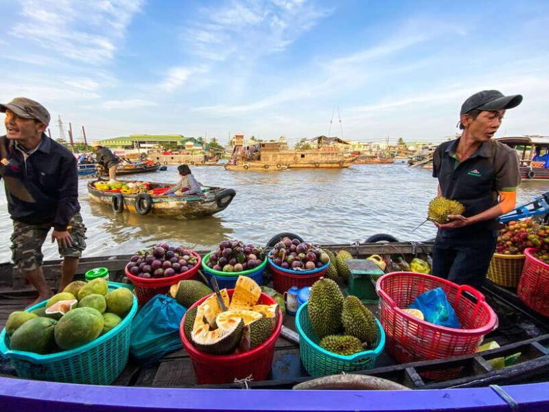 Can Tho: Floating Market & Cycling & Cacao Farm & Rice Field - Cycling Tour