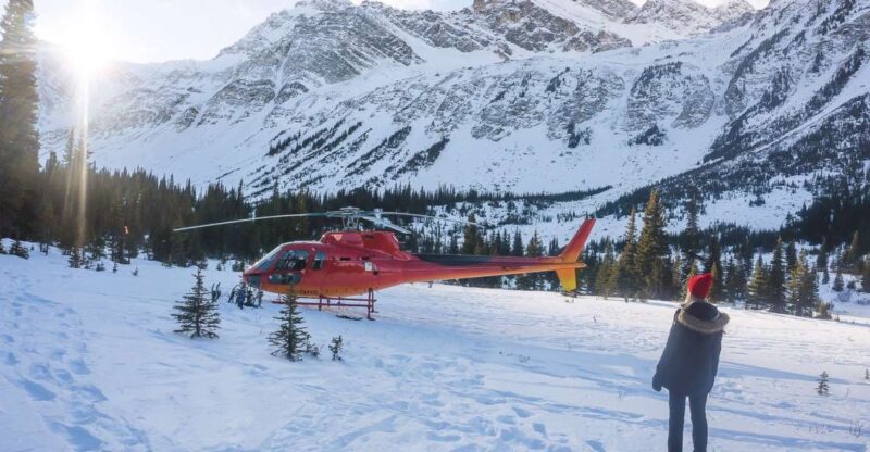 Canadian Rockies: Abraham Lake Ice Bubbles Helicopter Tour - Inclusions