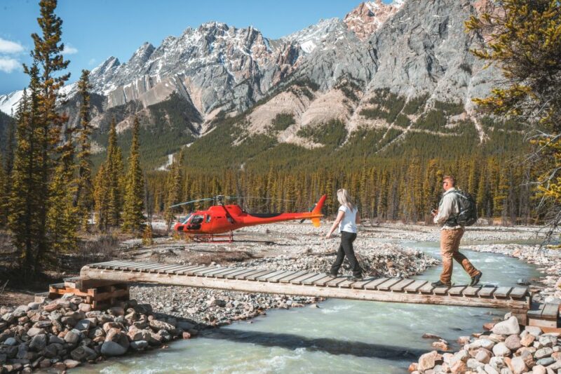 Canadian Rockies: Private Helicopter Tour and Hike for Two - Helicopter Experience