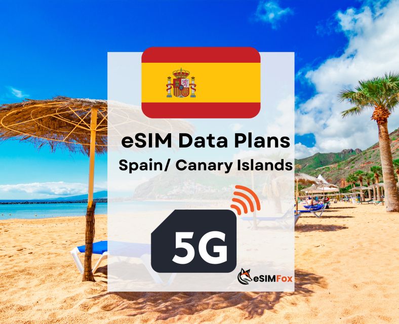 Canary Islands: Esim Internet Data Plan for Spain 4g/5g - Customer Reviews and Feedback