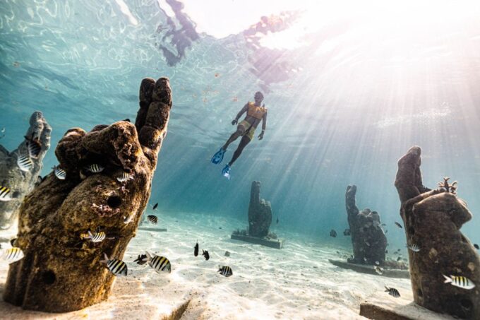 Cancun 3 in 1 Snorkeling, Parasailing, With Meco Ruins Free - Included Amenities
