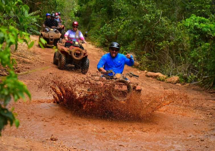 Cancun: Adrenaline Tour With ATV Ride, Ziplines and Cenote - Activity Itinerary