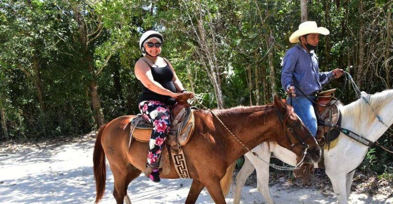 Cancun: Adventure Tour With Horseback, Cenote, Atv, Ziplines - Key Points
