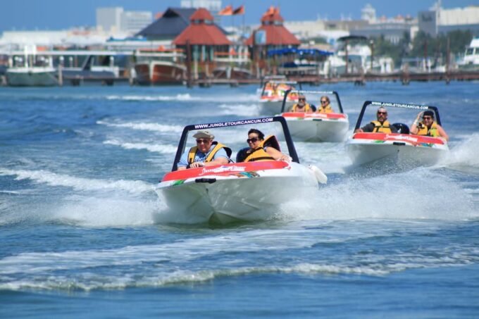 Cancun: an Adventure in the Jungle Aboard a Speedboat and Snorkel - Booking and Meeting Information