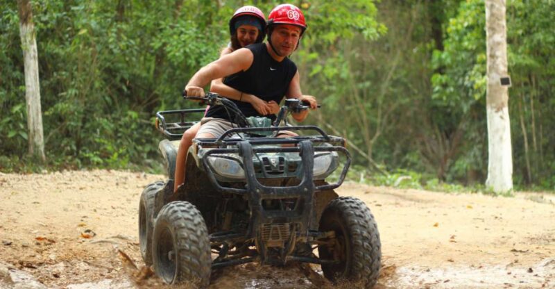 Cancun: ATV, 4 Ziplines, Transportation & Tequila Tasting - ATV Riding Experience