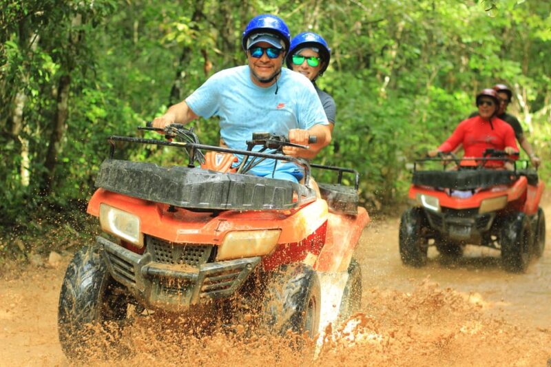 Cancun: Atv, Zipline, and Cenote Swim Adventure With Lunch - Key Points