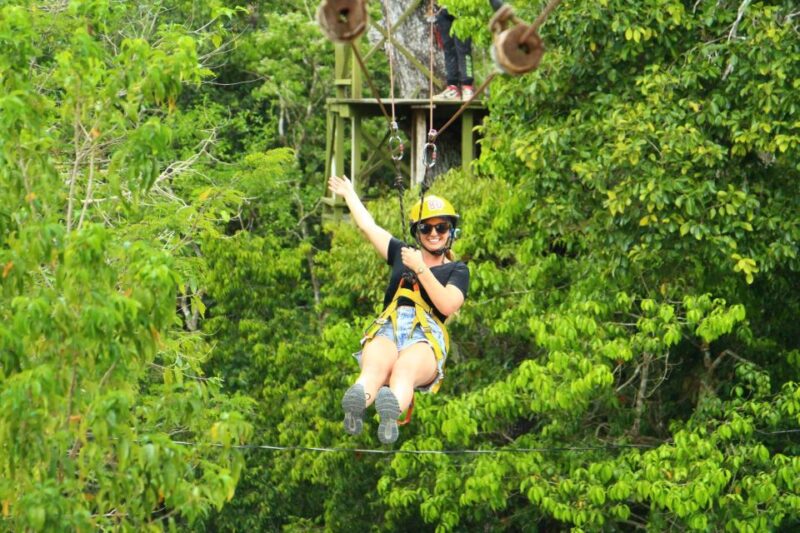 Cancun: Atv, Ziplines, Horseback Tour With Lunch and Tequila - Key Points