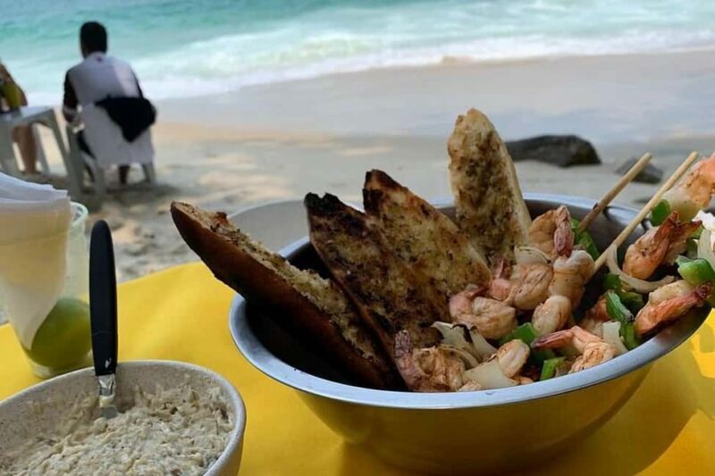Cancun Beach Seafood BBQ Class in a Kombi - Key Points