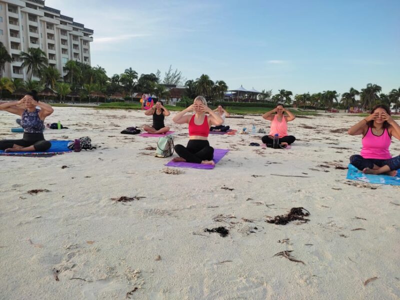 Cancún: Beach Yoga Class With Guided Meditation - Meeting Point