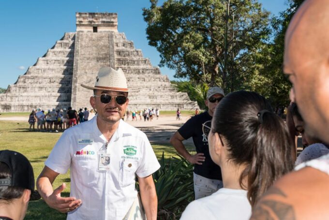 Cancun: Chichen Itza Tour With Hubiku Cenote and Valladolid - Exploring Chichen Itza