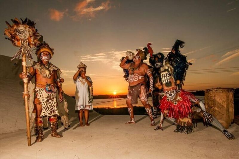 Cancun: Cultural Coba Sunset Adventure With Dinner and Show - Key Points
