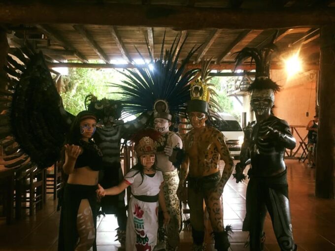 Cancun: Cultural Coba Sunset Adventure With Dinner and Show - Coba Exploration