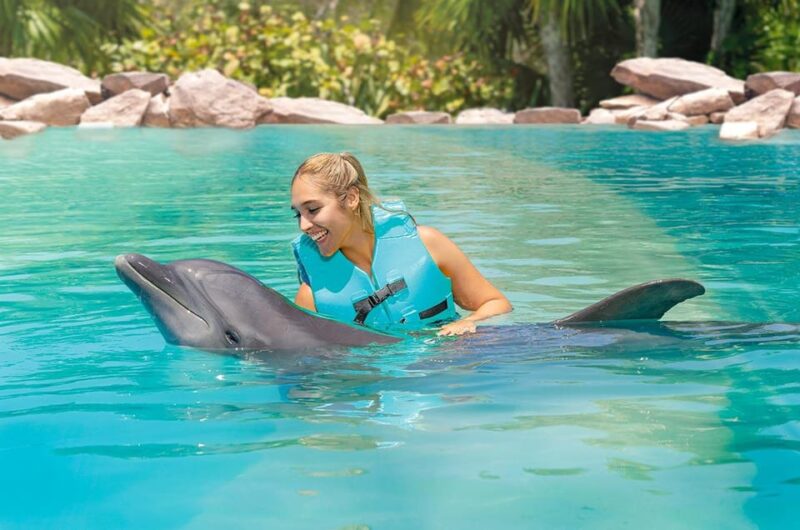 CANCUN: Dolphin Beyond Experience + Water Park - Duration and Languages