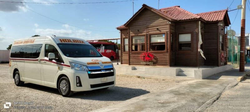 CANCUN DOWNTOWN TO HOLBOX FERRY SHARED SHUTTLE - Booking Information