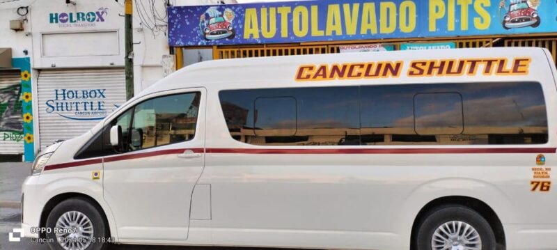 CANCUN DOWNTOWN TO HOLBOX FERRY SHARED SHUTTLE - Transportation Details