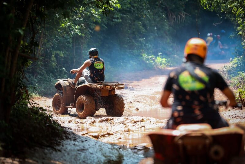 Cancun: Extreme ATV Tour - Zipline and Cenote - Exhilarating Zip Lines