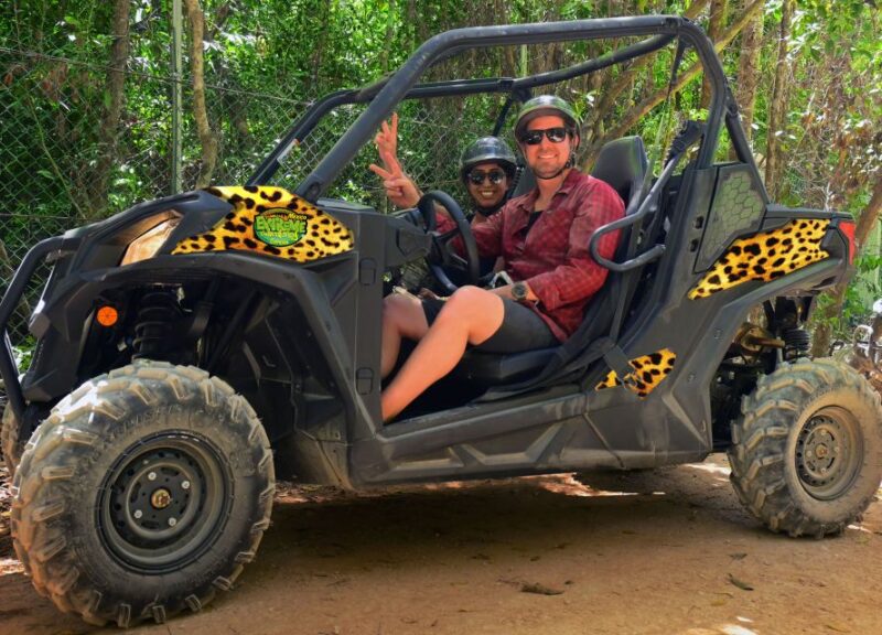 Cancún: Extreme Buggy Adventure With Ziplines & Cenote - Zipline Experience