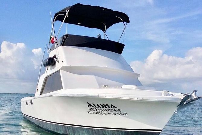 Cancun Fishing Charter if You Dont Fish You Dont Pay Bertram 31FT 6 Pax 25P5 - Key Points