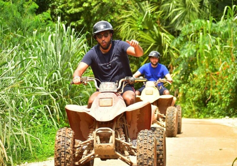 Cancun: Horseback Riding Experience, ATV, Zipline and Cenote - Key Points