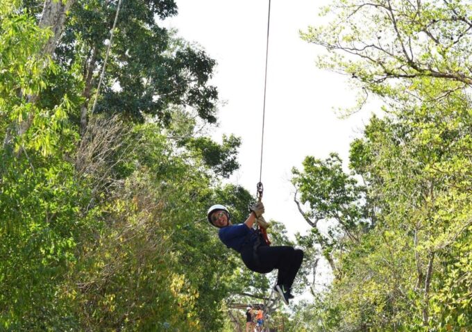 Cancun: Horseback Riding Tour With Atv, Ziplines and Cenote - ATV Ride Through Jungle