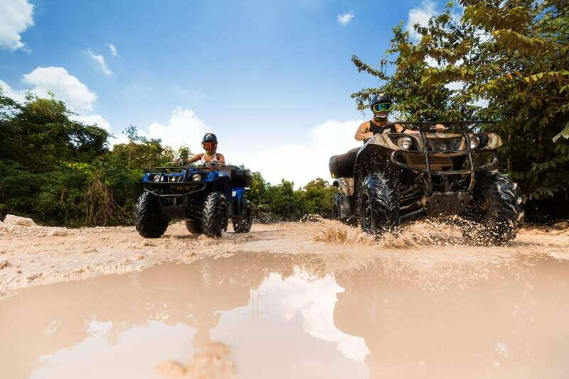 Cancun: Jungle ATV Tour, Ziplining, and Cenote Swim - Key Points