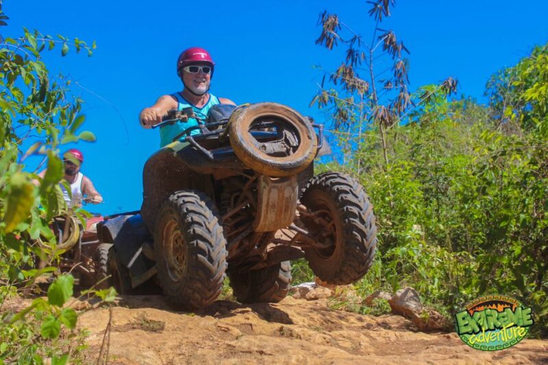 Cancun: Jungle ATV Tour, Ziplining, and Cenote Swim - Key Points