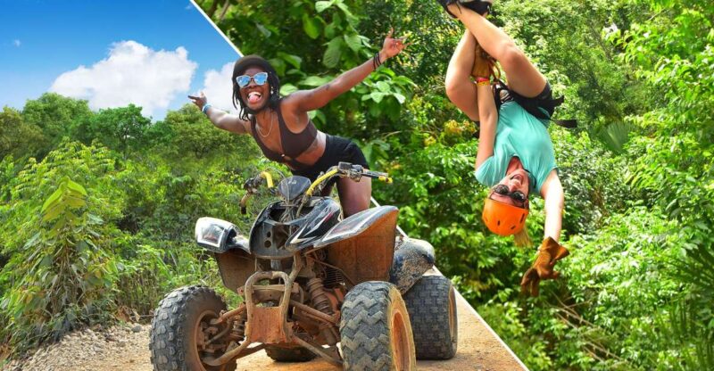 Cancun: Jungle ATV Tour, Ziplining, and Cenote Swim - Highlights and Experiences