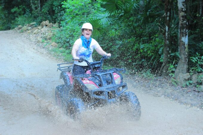 Cancun Jungle Kingdom Adventure ATV, Zipline and Cenote - Transportation and Logistics