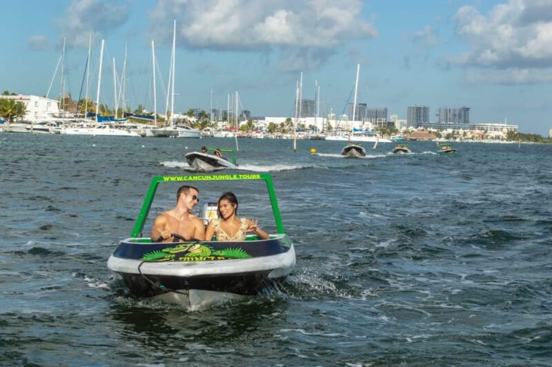 Cancún: Jungle Tour Adventure and Speed Boat Tour - Meeting Point and Check-in