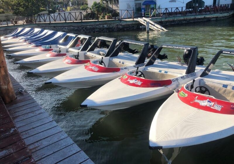 Cancun: Jungle Tour Speedboat and Snorkel Tour - Experience Highlights