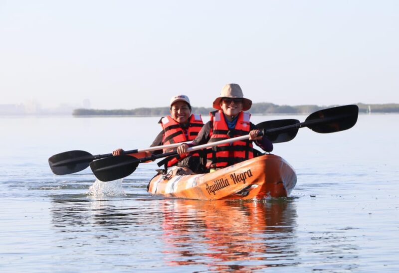Cancun: Kayak Adventure at Cancun! Nichupte Lagoon Mangrove - Key Points