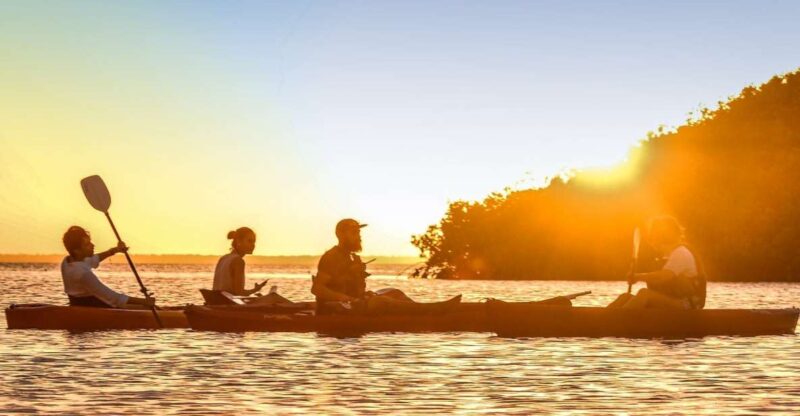 Cancún: Morning or Sunset Kayak Adventure in Nichupte Lagoon - Booking and Cancellation