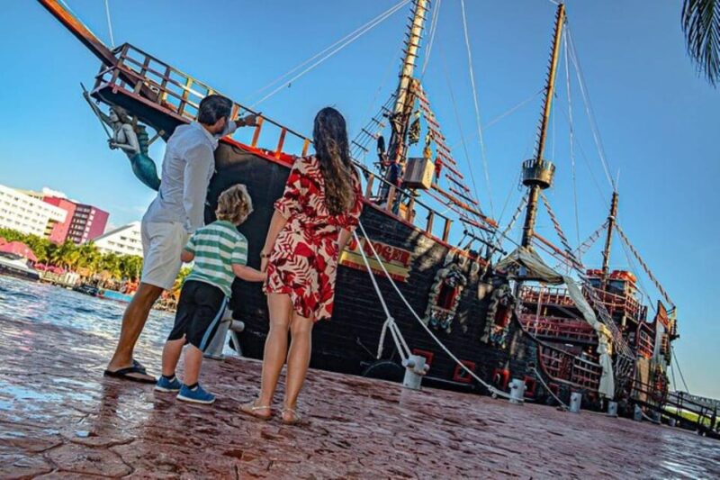 Cancun: Night Pirate Ship Cruise With Dinner and Show - Dinner Aboard the Galleons