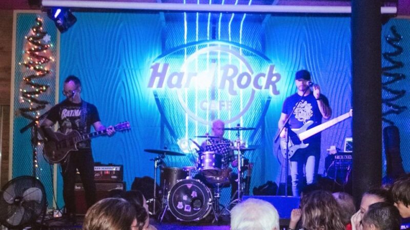 Cancún: Night-time Party Bus & Cocktails at Hard Rock Cafe - Key Points