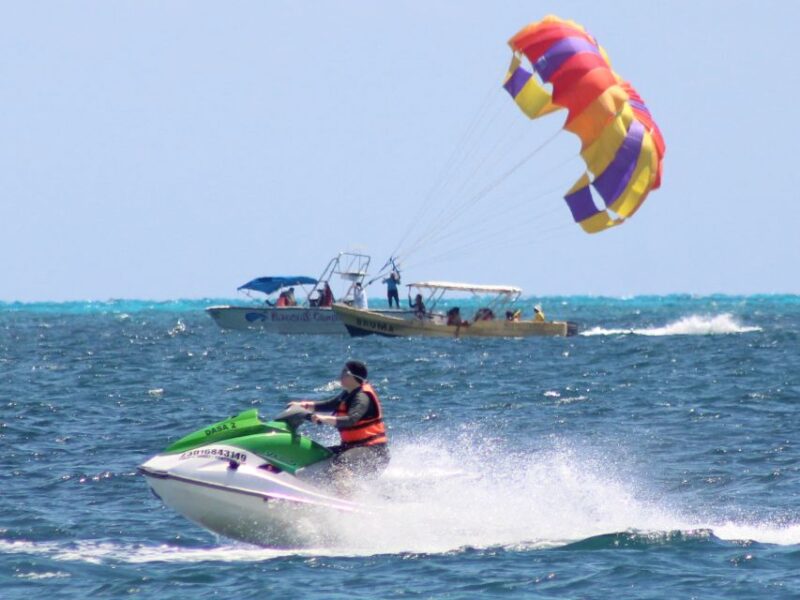 Cancun: Parasailing and Jet Ski Tour in Cancun Bay - Pricing and Duration
