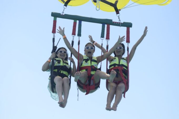 Cancun: Parasailing Over Cancun Bay - Digital Media Options