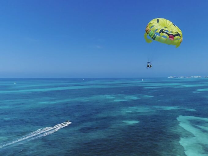 Cancun: Parasailing Over Cancun Bay - Highlights of the Experience