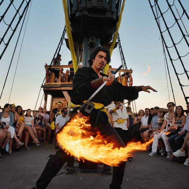 Cancun Pirate Adventure: Captain Hook's Dinner Cruise - Pirate-Themed Ambiance