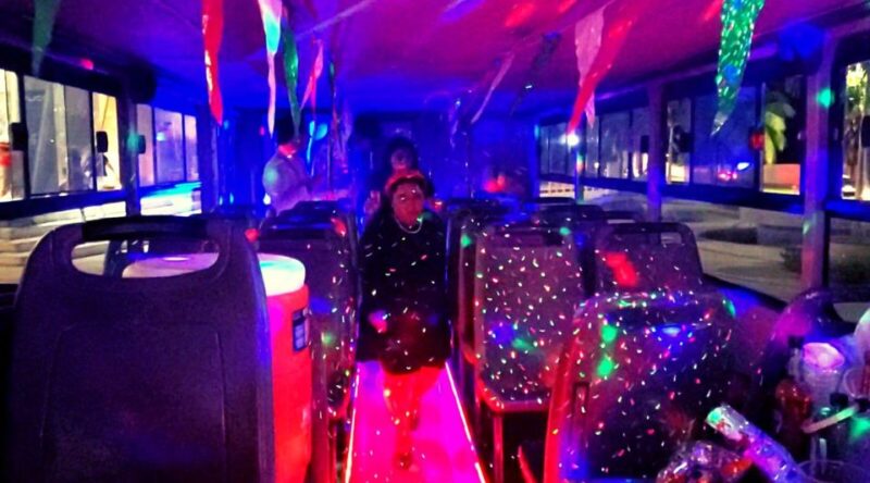 Cancun: Private 3 Hour Party Bus - Key Points