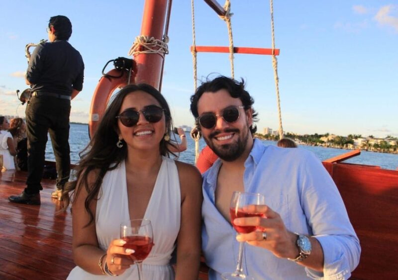 Cancun: Romantic Dinner on a Galleon With Sax Music & Drinks - Gourmet Three-Course Meal Options
